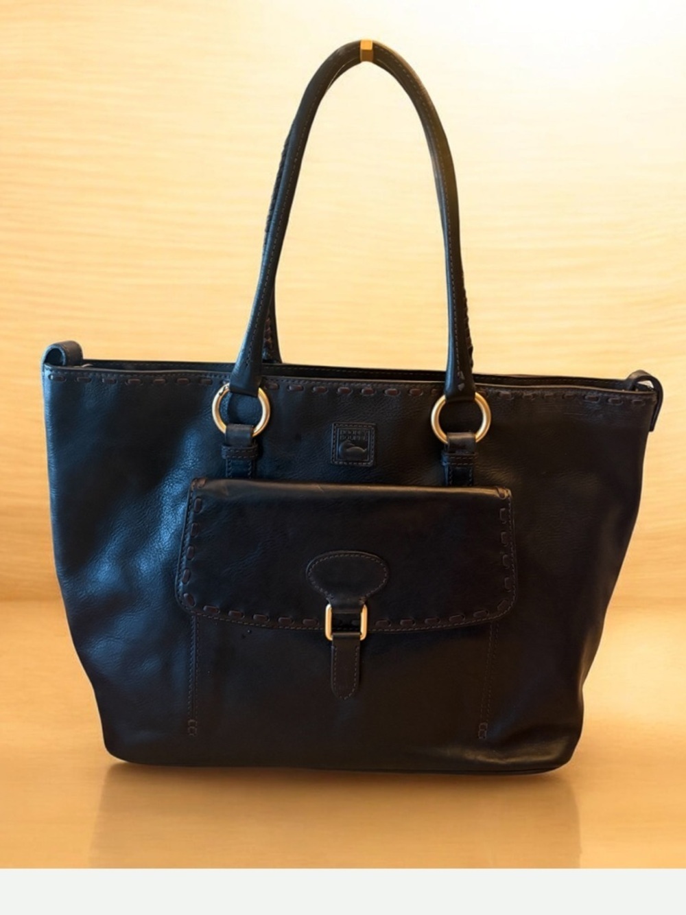 Dooney & Bourke Large Pocket Shopper Black